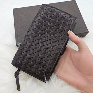 Bottega Veneta Nappa Intrecciato Continental Wallet